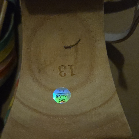 Charlotte Stone Donna Sandals Size 13 - Picture 3 of 3